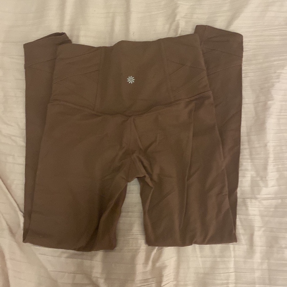Brownish-Purple Athleta Leggings